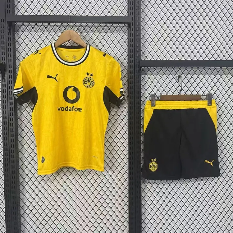Kids Dortmund 26/27 Home Football Jersey 1:1 Thai Quality