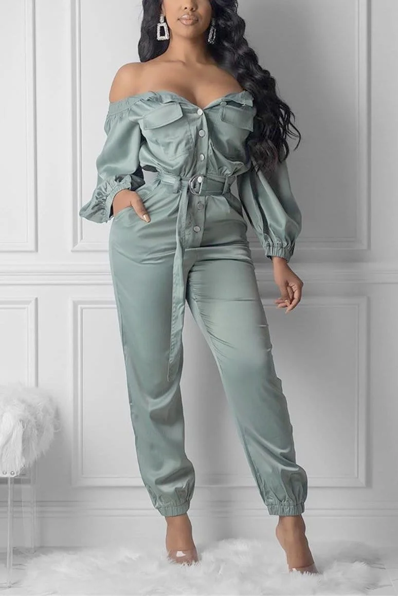 Tooling Style Sexy Jumpsuit