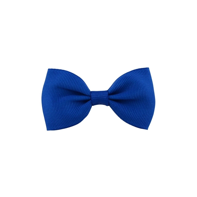 Solid Color Children’s Bow European Version Cute Hairpin Baby Hair Accessories Flat Head Bow Tie 643