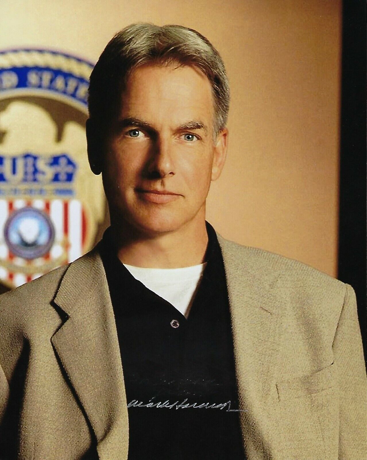 GFA NCIS Star Leroy Gibbs * MARK HARMON * Signed 8x10 Photo Poster painting M7 COA