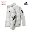 ADIDAS | AUDI, JAQUETA DE PENAS DE ganso BRANCA, VENDA DE ESTOQUE, QUANTIDADE LIMITADA