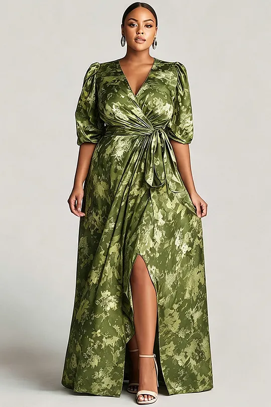 olive green plus size dresses Lizabeth Bodycon Dress- 1X / Olive at Curvy Sense Celebrate your childs special day in timeless elegance olive green plus size dress