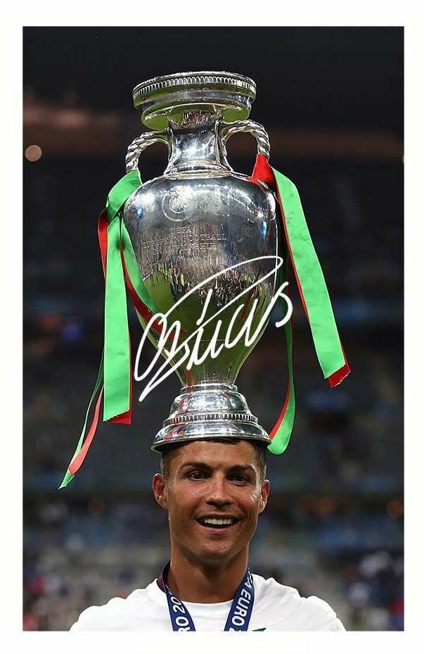 CRISTIANO RONALDO - REAL MADRID AUTOGRAPH SIGNED Photo Poster painting POSTER PRINT