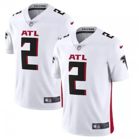 Men's Atlanta Falcons #2 Matt Ryan New White Game Jersey