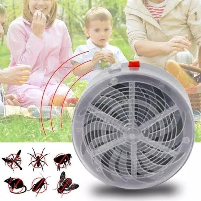 Solar Powered Bug Zapper - No Need for Wiring or Battery Costs