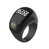 Zikr Ring Muslim Smart Tasbeeh Counter with Touch Screen and Azan Alarm Clock