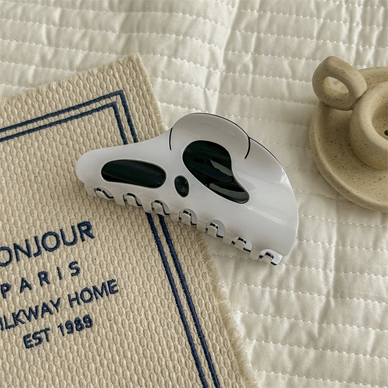 Halloween Funny Minimalist Women’s Skull PVC Hair Claws