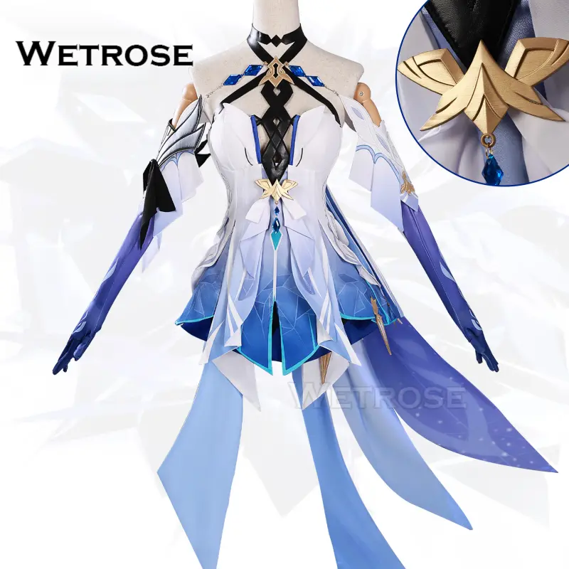 [Wetrose] In Stock Genshin Impact Skirk Cosplay Costume