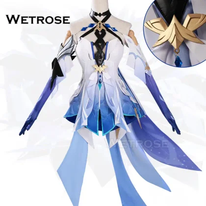 [Wetrose] In Stock Genshin Impact Skirk Cosplay Costume