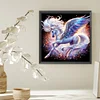 Diamond Painting-Round AB Drill Unicorn(35*35 CM)