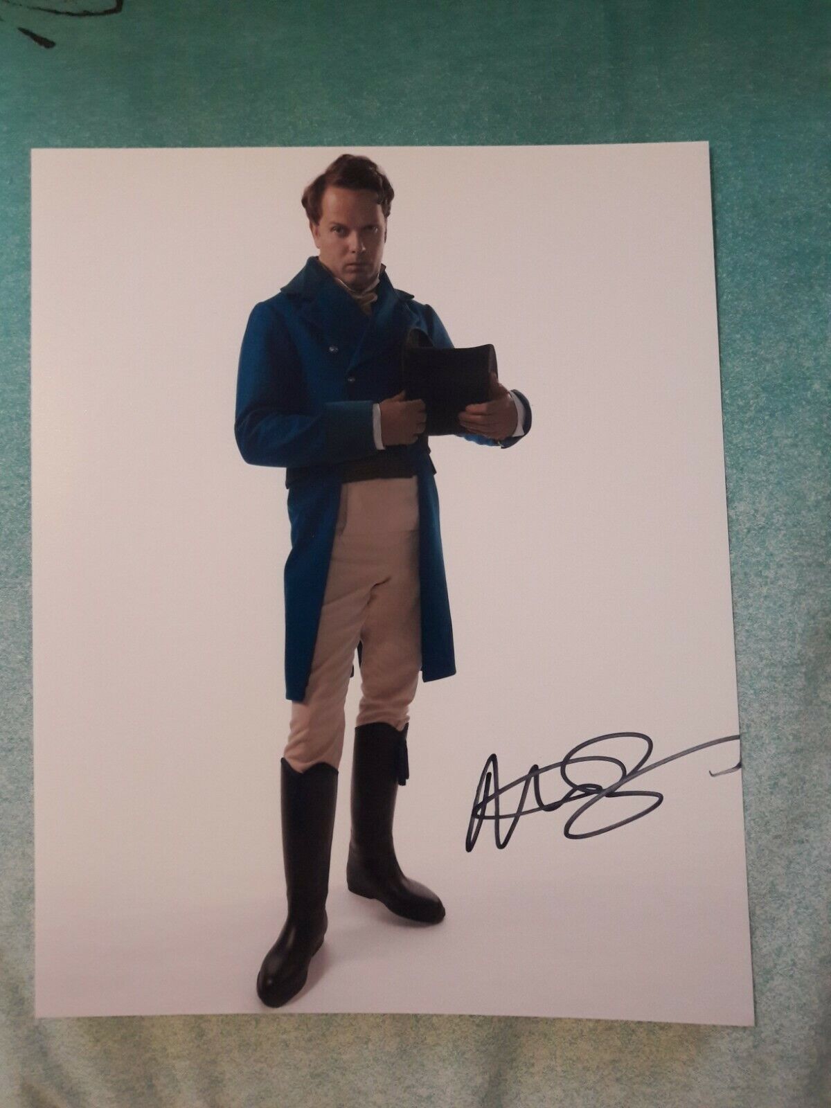 Doctor Who Autograph - Nicholas Burns signed Dr Who Photo Poster painting