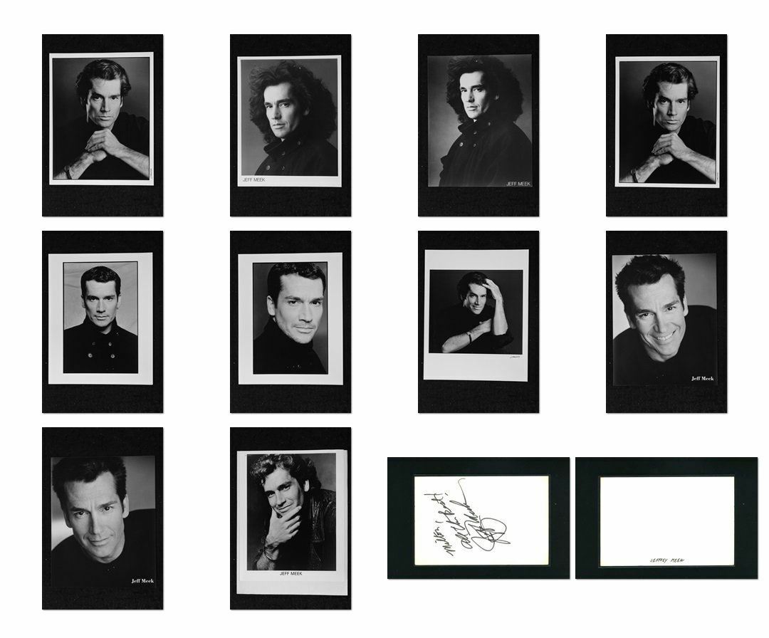 Jeffrey Meek - Signed Autograph and Headshot Photo Poster painting set - Charmed