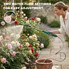 31 Inch Battery Powered Sprayer Wand Rechargeable Electric Sprayer Telescopic Wand with Hose 3 Mist Nozzles for Lawn and Garden