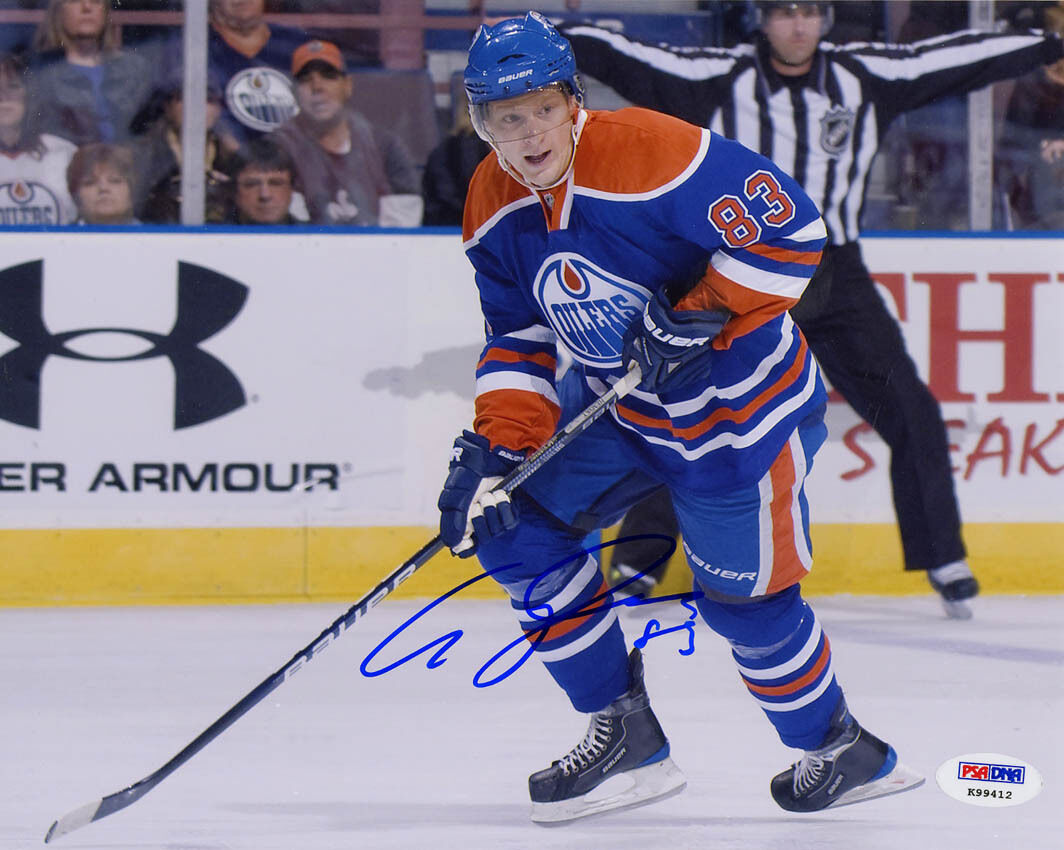 Alex Hemsky SIGNED 8x10 Photo Poster painting Edmonton Oilers PSA/DNA AUTOGRAPHED