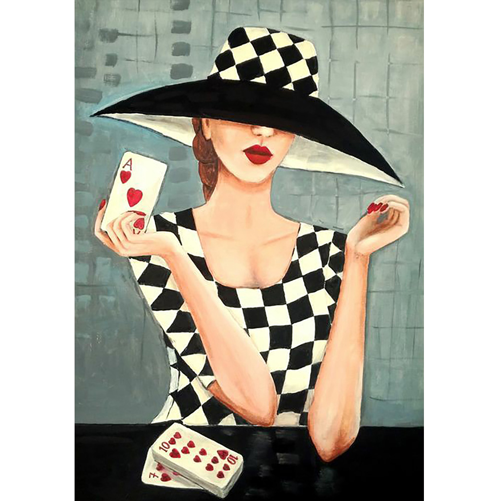 

Modern Women - Round Drill Diamond Painting - 30*40CM, 501 Original