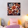 Fantasy Flower-11CT Stamped Cross Stitch 45*45cm
