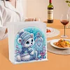 Christmas Acrylic DIY 5D Diamond Art Painting Napkin Holder Set (Polar Bear)