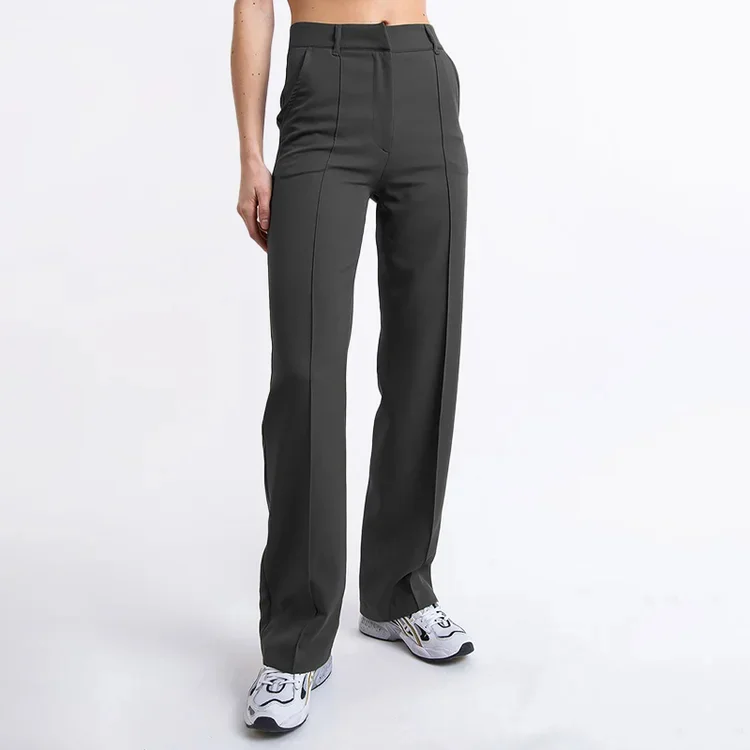 High Waisted Pleated Suit Pants (Buy 2 Free Shipping)