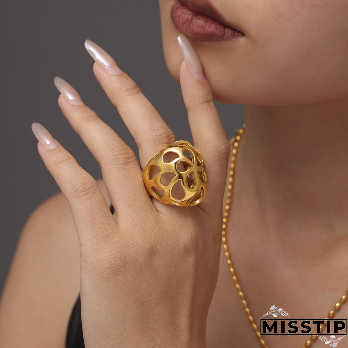 Stainless Steel Cutout Ring