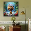 (US Only)Diamond Painting - Full Round Drill - Lion (Canvas|40*40cm)