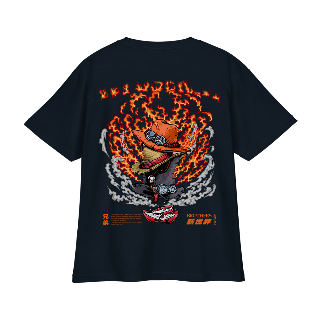 "ASL X Brothers - One Piece" Oversize T-Shirt