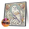 Diamond Painting-DIY Full Round Drill Owl(40x40cm)
