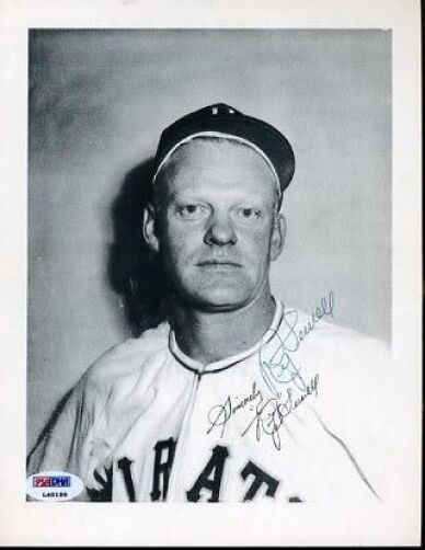 Rip Sewell Psa/dna Signed 1948 7x8 Photo Poster painting Autograph Authentic