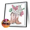 Diamond Painting-DIY Crystal Rhinestone Boots