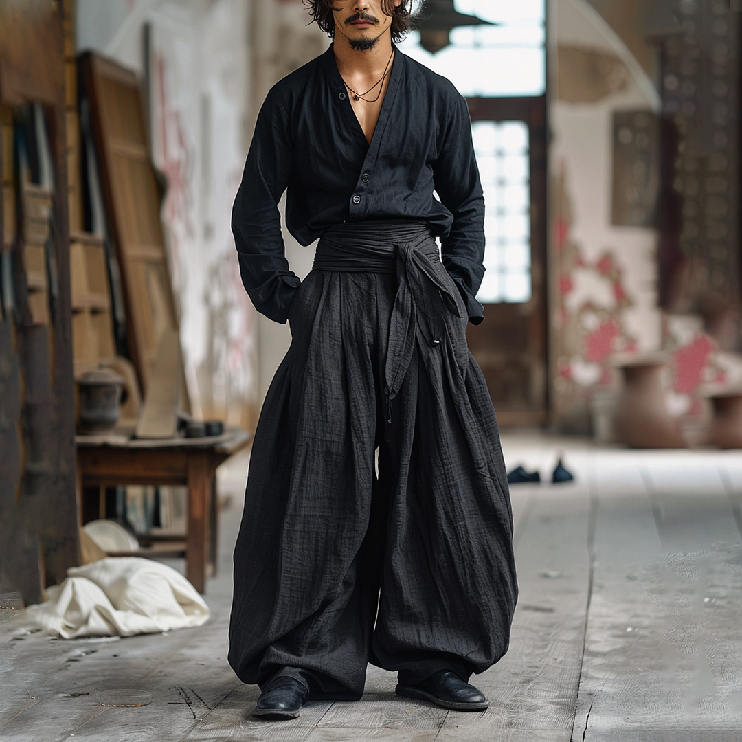 Men's Linen Tulum Shirt-inspireuse