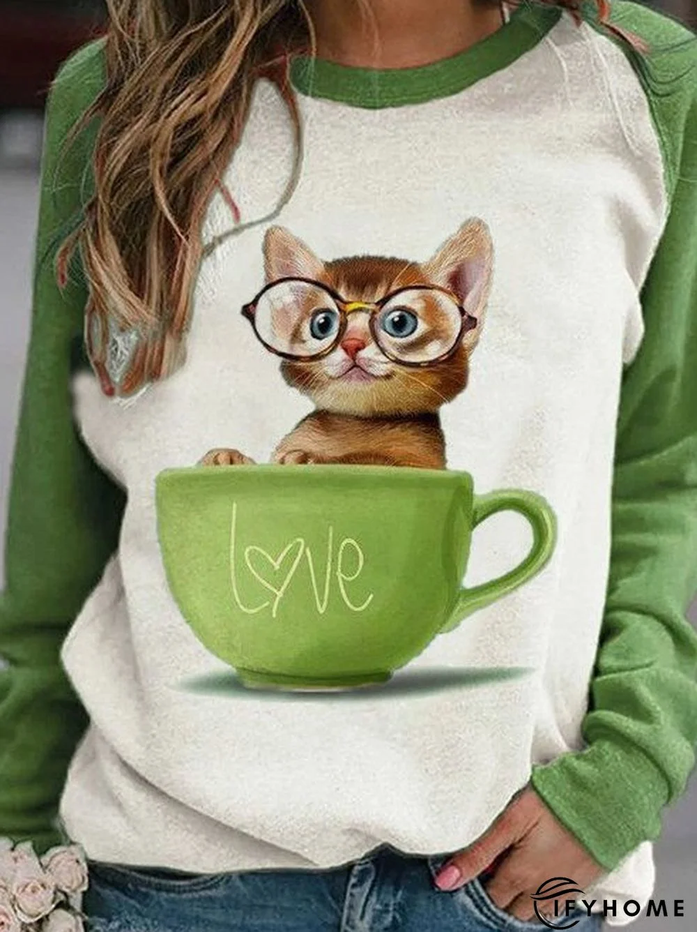 Long Sleeve Casual Sweatshirt | IFYHOME