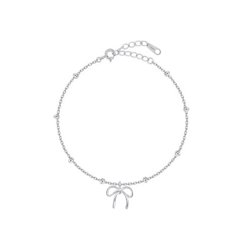 925 Sterling Silver Cable Chain Bracelets Casual