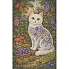 Diamond Painting -DIY Round Drill Gardening Cat(40x60cm)