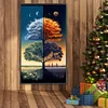 (40*70cm)Four Seasonal Tree - Full Round Drill Diamond Painting