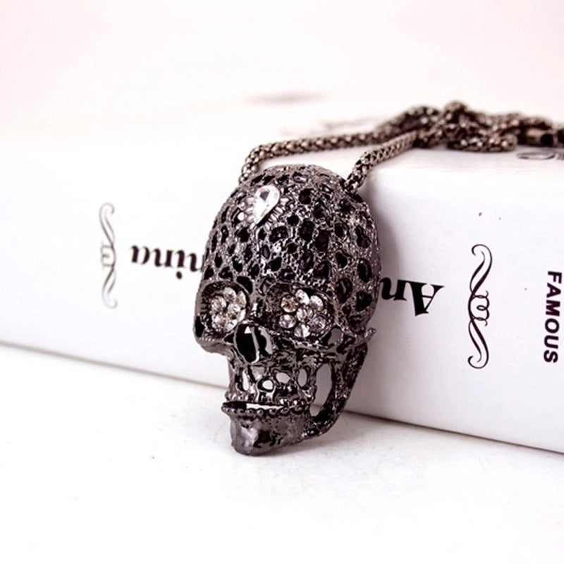 Skull Alloy Metal Halloween Unisex