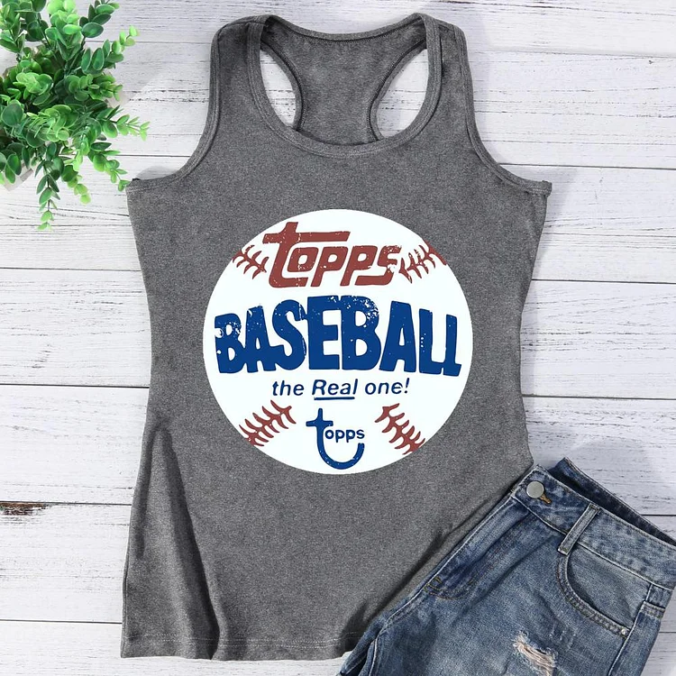 baseball Vest Top