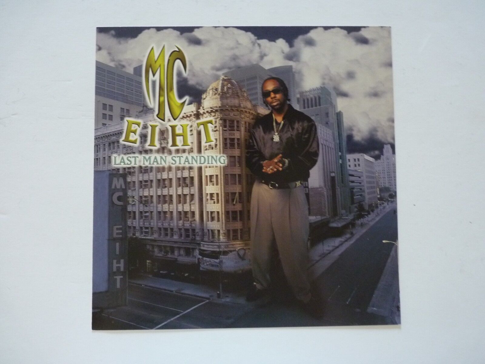 MC Eiht Last Man Standing LP Record Photo Poster painting Flat 12x12 Poster