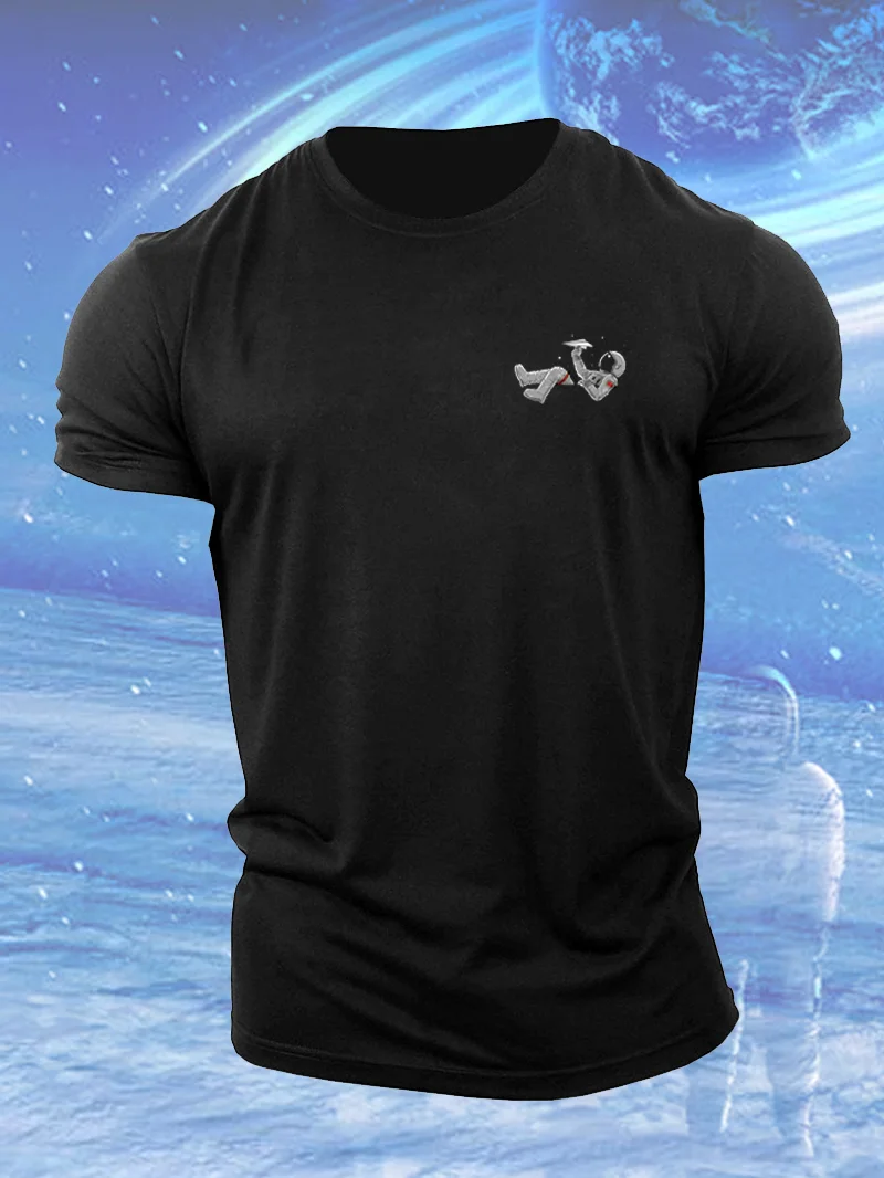 Fashion Astronaut Graphic Men's T-Shirt in  mildstyles