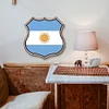 Argentine Flag - Shield Vintage Metal Signs(12*12Inch)