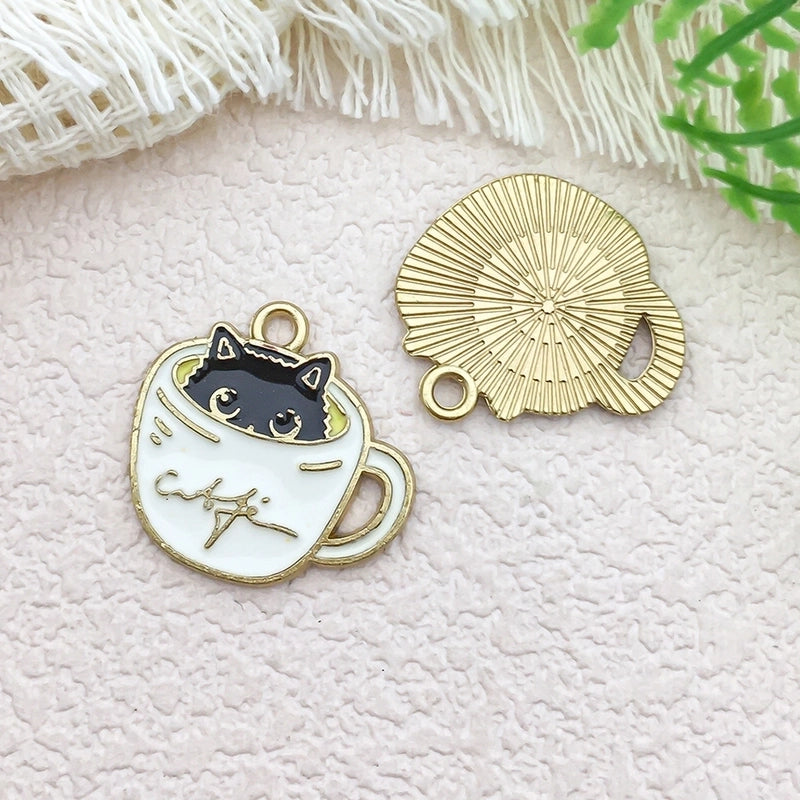 1 Piece 16*24mm 20*20mm 20 * 21mm Alloy Pumpkin Cat Bat Pendant Jewelry Accessories