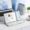 Bluetooth Wireless Folding Keyboard, With Touchpad And Stand, Can Switch Three Devices Compatible With Windows, Android, iOS and Mac