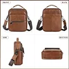 BAIGIO Umh&auml;ngetasche Herren Klein Leder Herrentasche Vintage Schultertasche Handtasche M&auml;nner Tasche Ledertasche M&auml;nnertasche Crossbody Bag f&uuml;r Arbeit Business T&auml;gliches Leben Reise