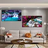 (Big Size）(2-Pack)Beautiful Landscape-Full Round Diamond Painting 70*40CM