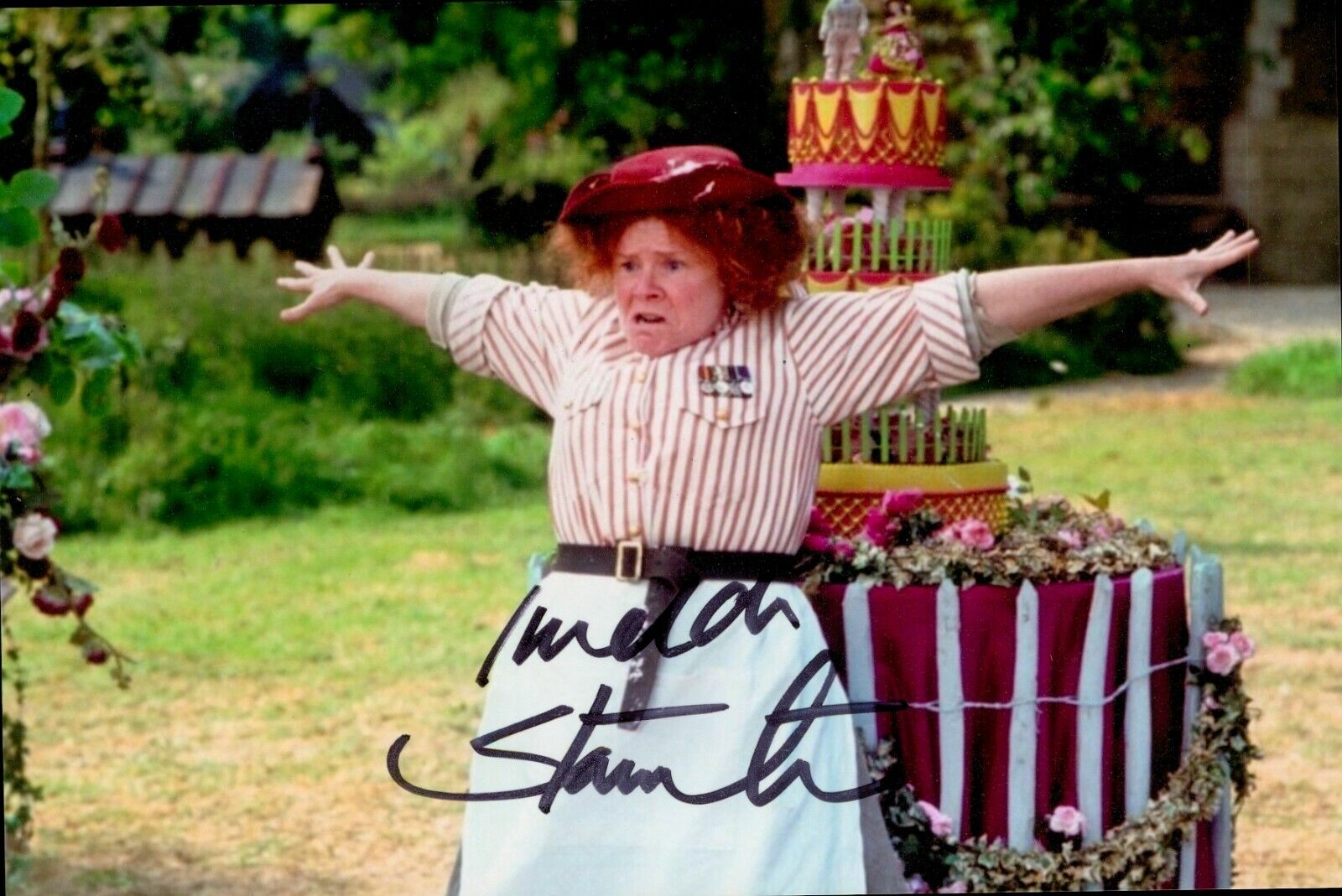 Imelda Staunton Hand Signed 6x4 Photo Poster painting Nanny McPhee Harry Potter Autograph + COA