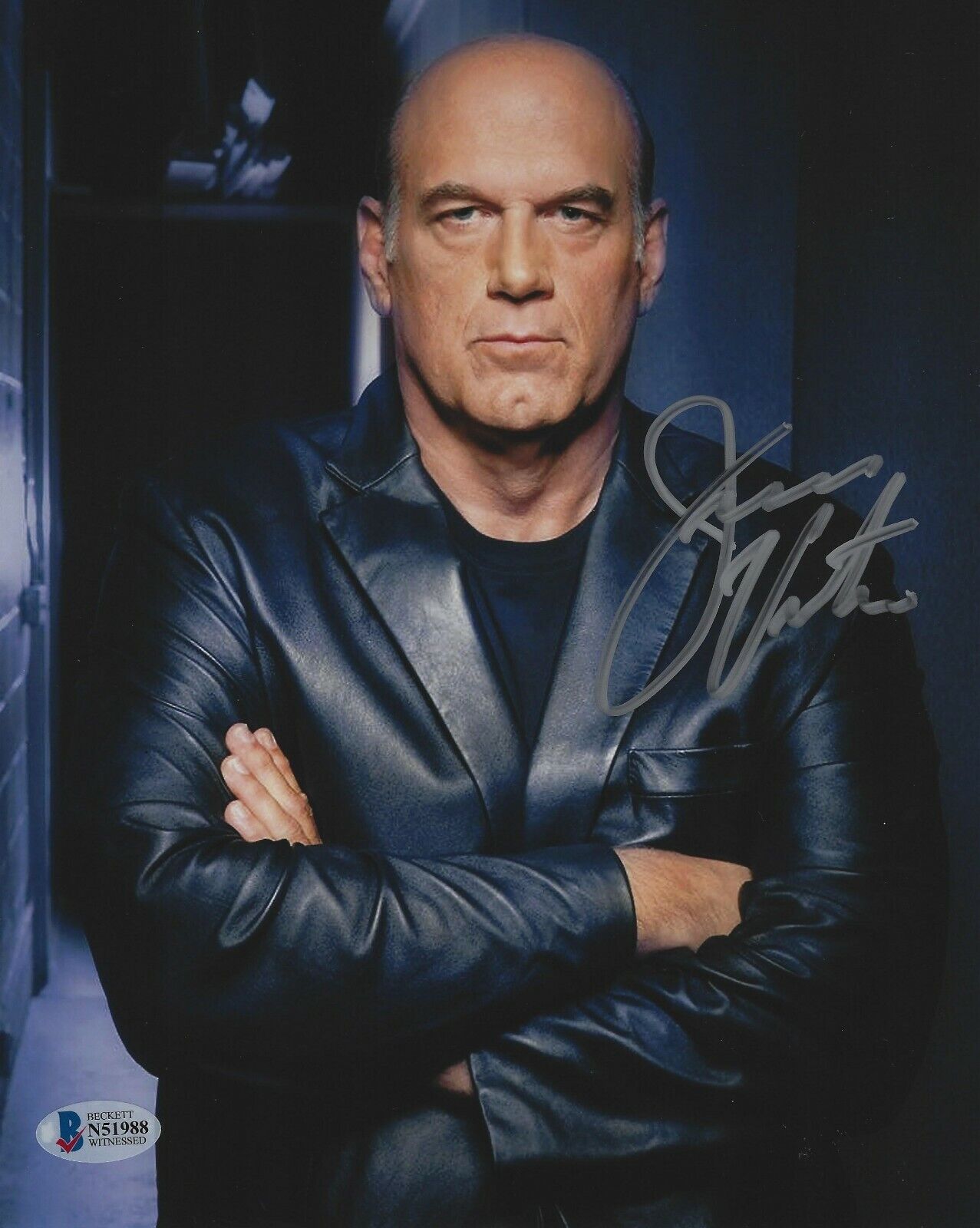 Jesse Ventura Signed 8x10 Photo Poster painting BAS Beckett COA WWE Conspiracy Theory Autograph