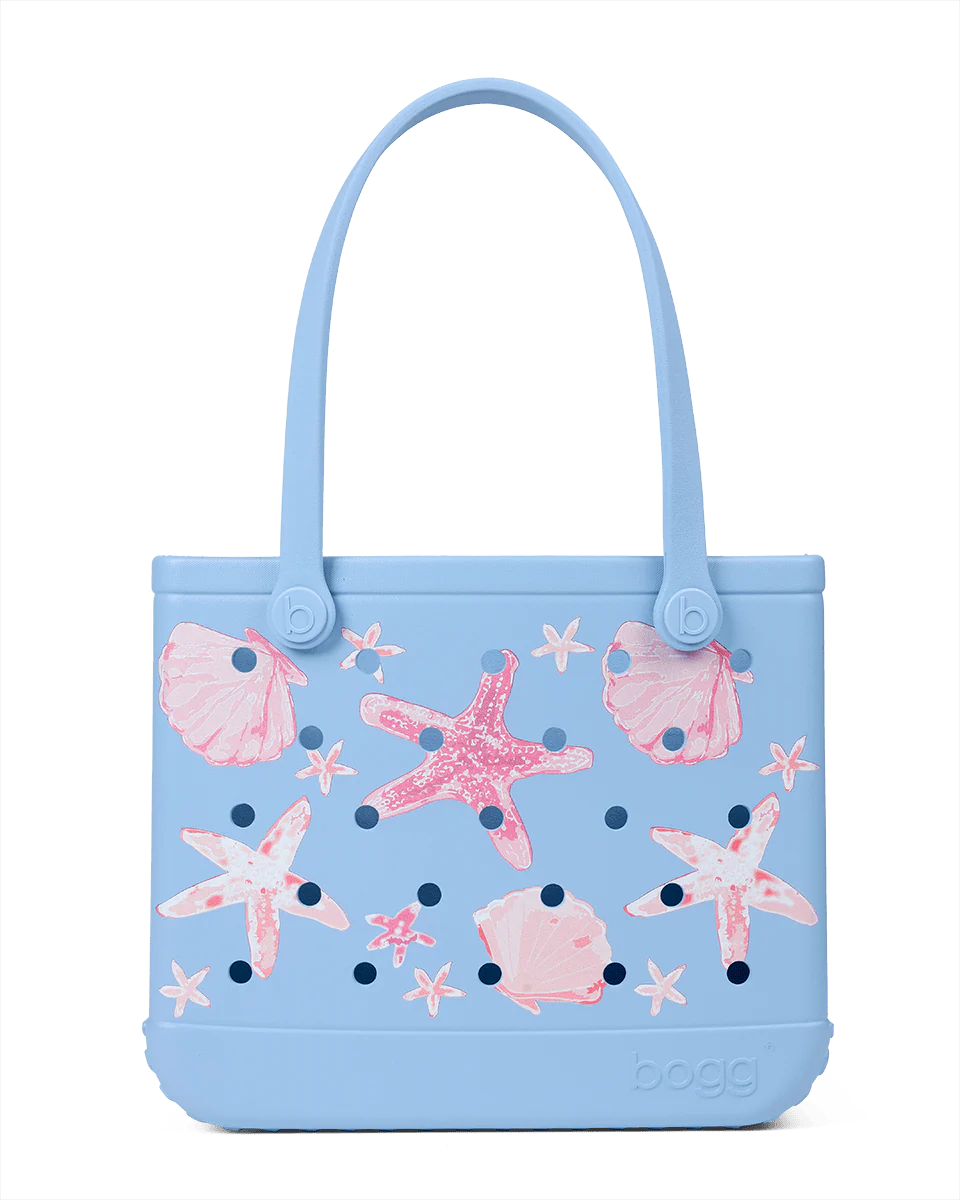Baby Bogg Bag - Carolina Blue Shells and Starfish