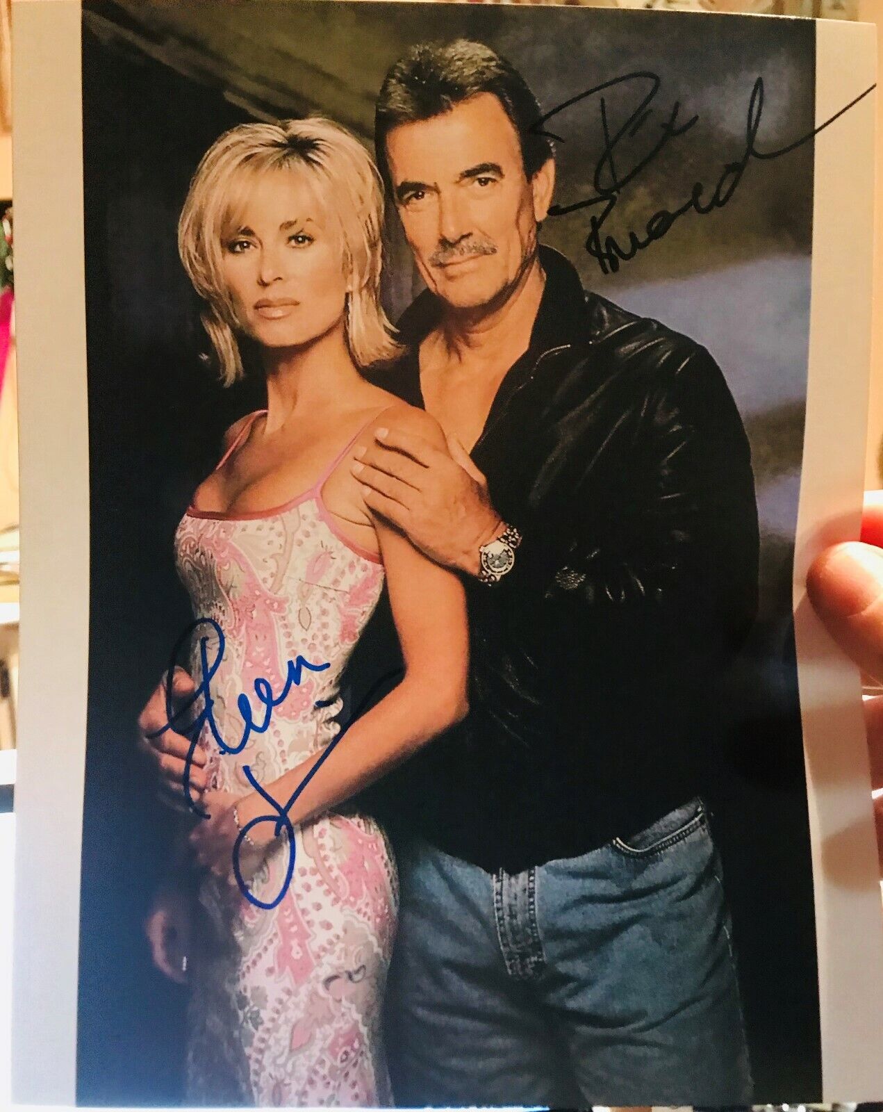 The Young And The Restless autographed Photo Poster painting signed 8X10 #1 Eileen D Eric B