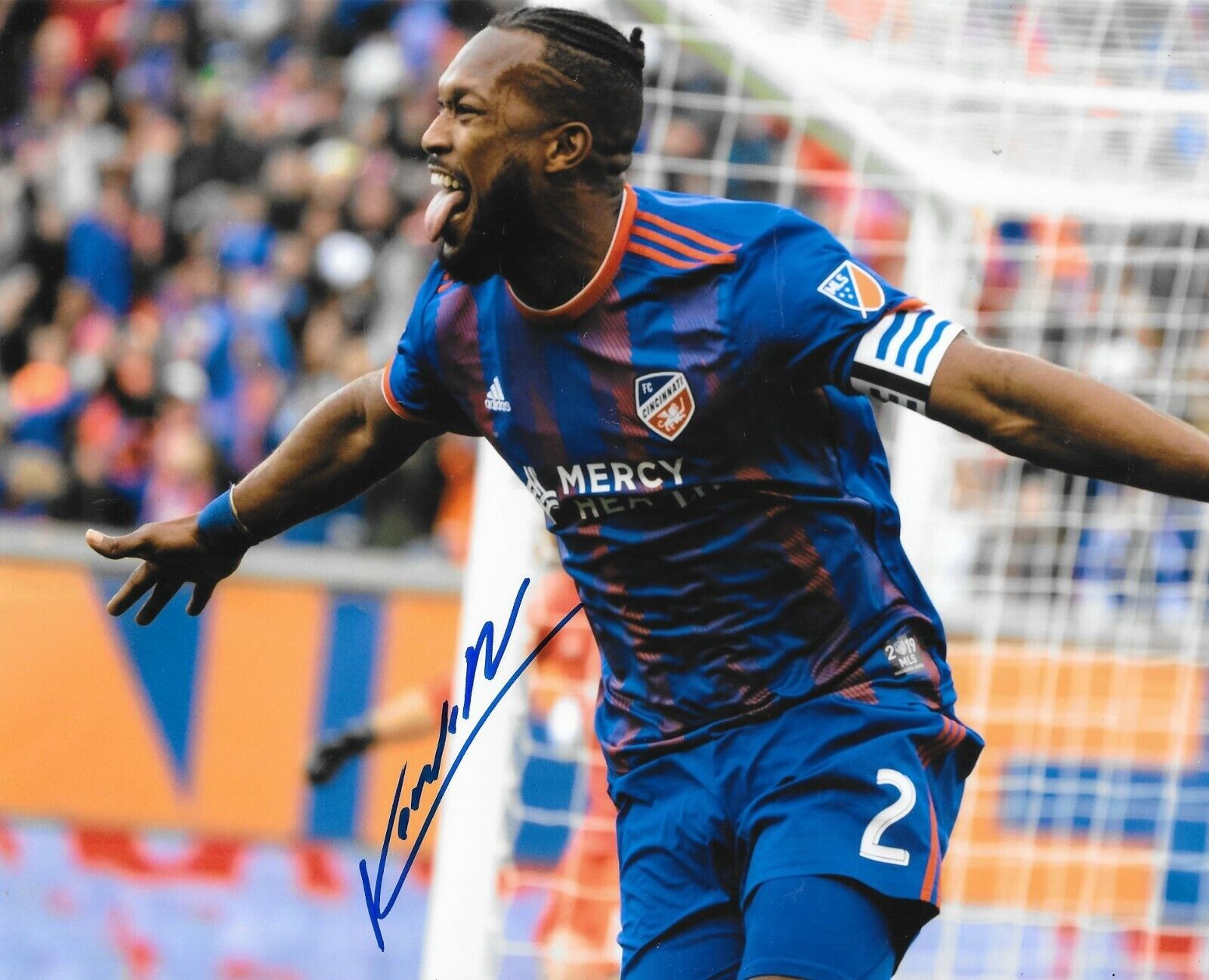 Kendall Waston signed FC Cincinnati 8x10 Photo Poster painting autographed MLS Soccer 2