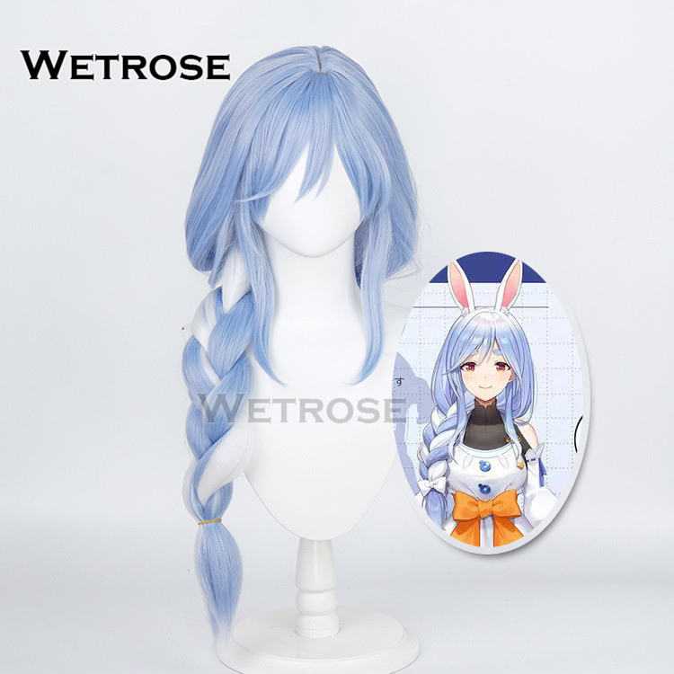 [Wetrose] In Stock Usada Pekora Mammy Pekomama 兎田ぺこら コスプレ Hololive Vtuber Cosplay Wig