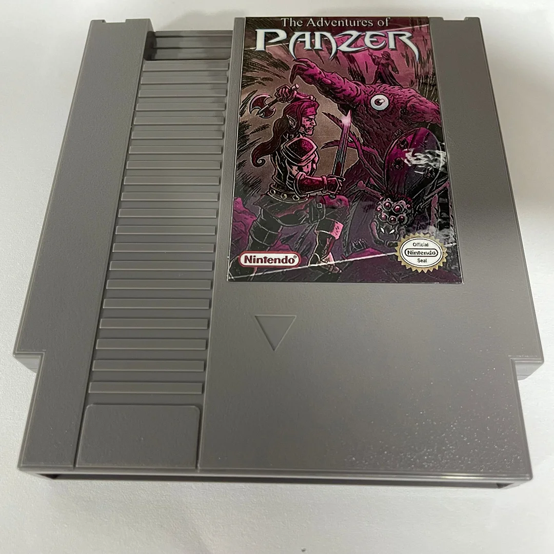 The Adventures of Panzer NES For Nintendo Entertainment System Console - 8 Bit Game Cartridge