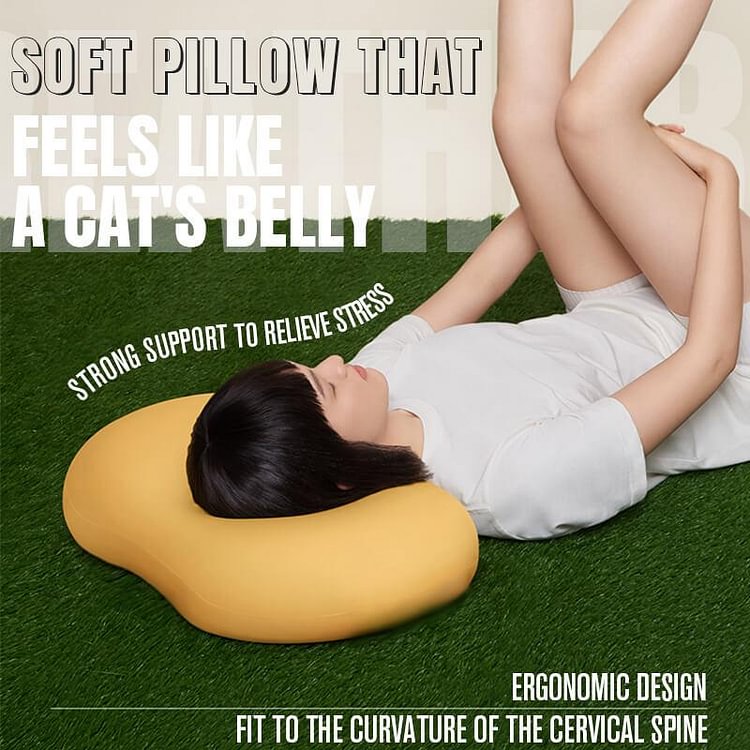 Soft Pillow That Feels Like A Cat\'s Belly